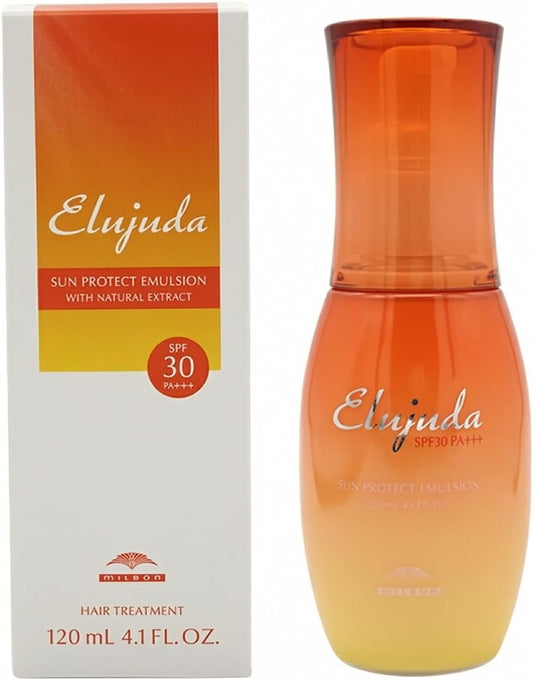 MILBON Elujuda Sun Protect SPF30+++ Emulsion 120ml / 4.1floz