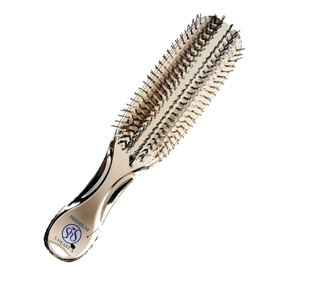 S-HEART-S World Premium Scalp Brush – Japanese Luxury Salon‑Grade Long Handle Model