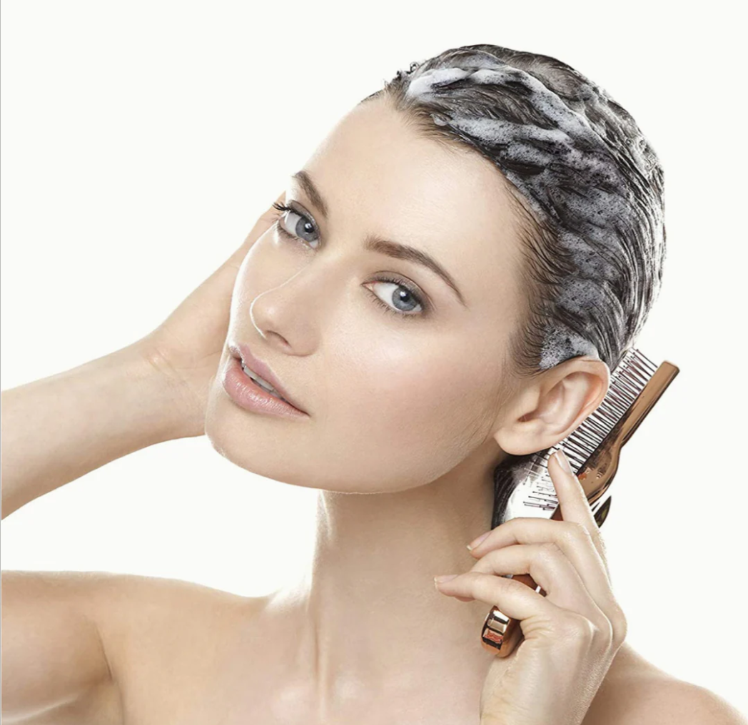S-HEART-S World Premium Scalp Brush – Japanese Luxury Salon‑Grade Long Handle Model