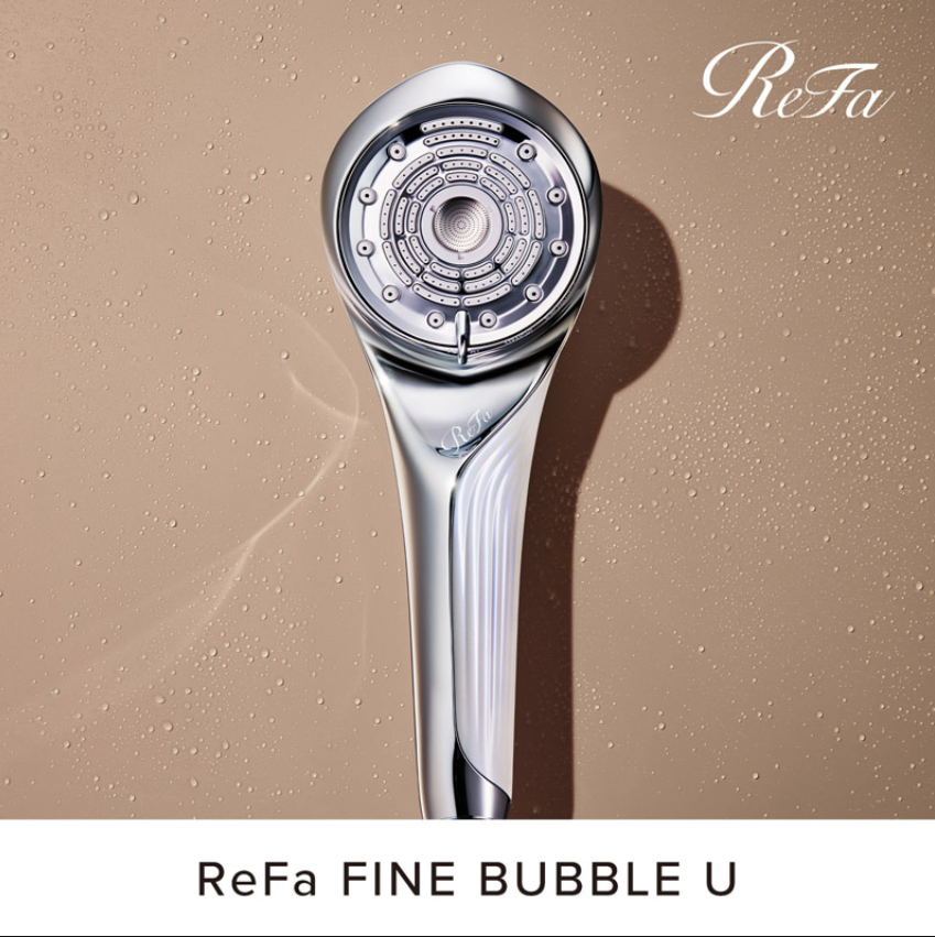 ReFa FINE BUBBLE U – Japanese Luxury Fine‑Bubble Beauty Shower Head