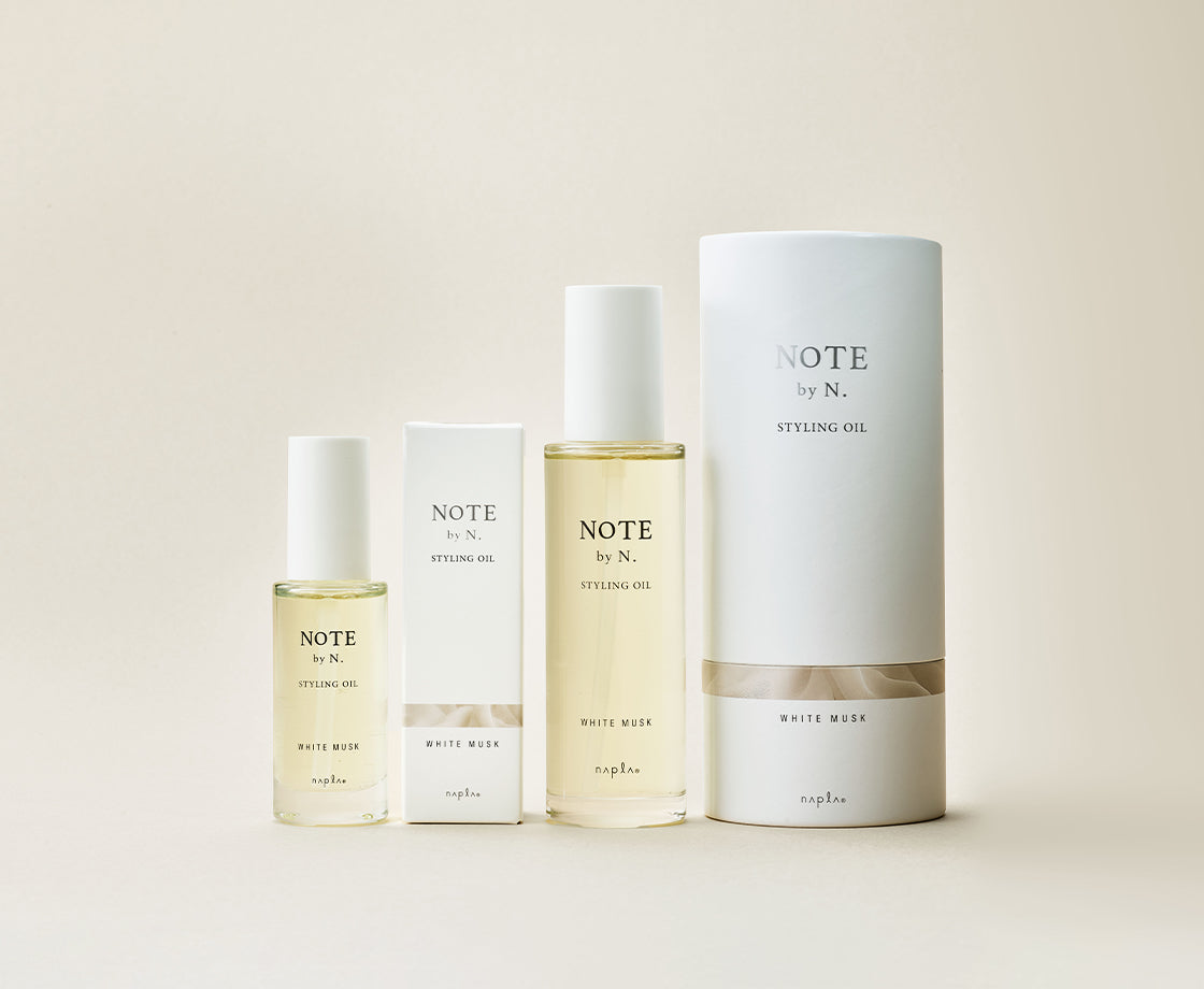 NOTE by N. Styling Oil - 【White Musk】100 mL / 3.38 fl. oz.